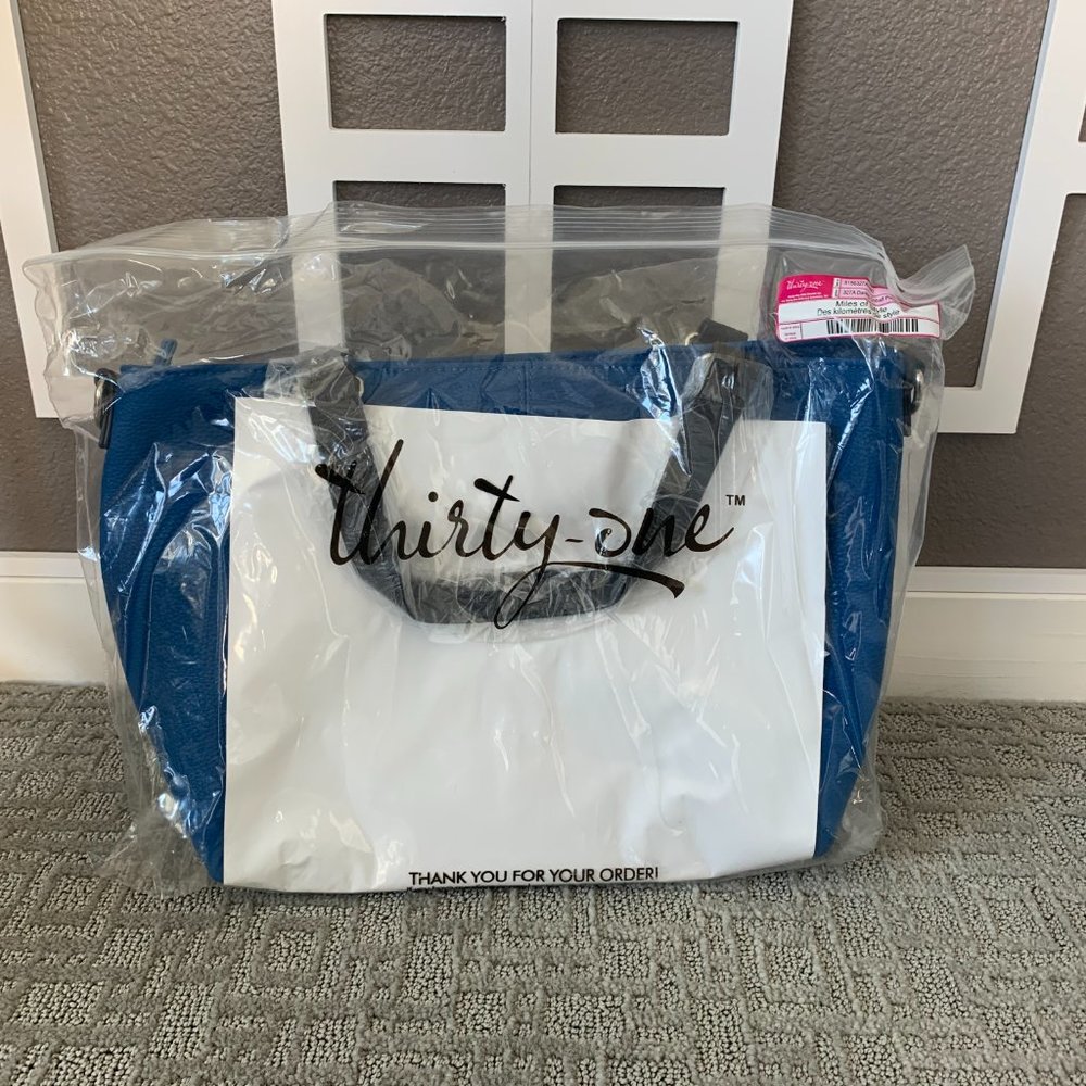 Thirty-One Miles of Style Daring Cobalt Pebble Bag - Picture 5 of 12